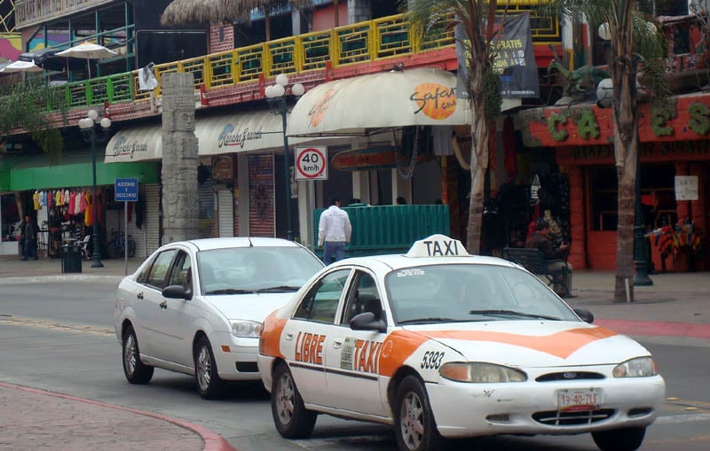 Táxi em Tijuana