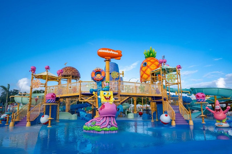 Hotel e parque aquático da Nickelodeon em Riviera Maya