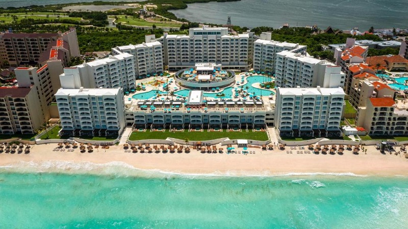 Hotel magnífico em Cancún