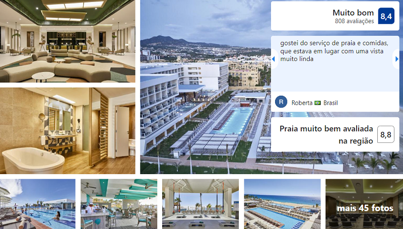 Hotel Riu Palace Baja California All Inclusive em Los Cabos