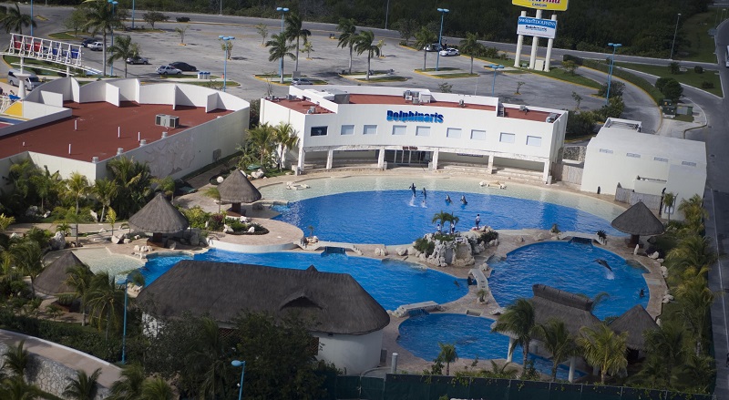 Parque Dolphinaris em Cancún
