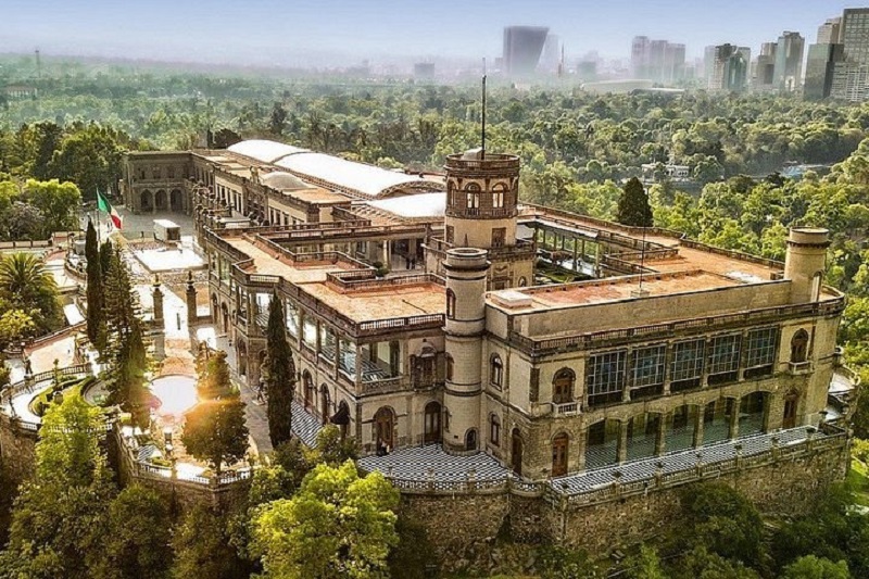 Estrutura do Museu de Chapultepec na Cidade do México