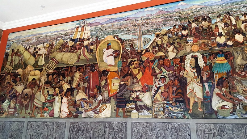 Murais de Diego Rivera na Cidade do México