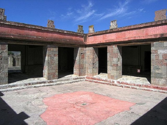 Palácio de Quetzalpapálotl em Teotihuacán