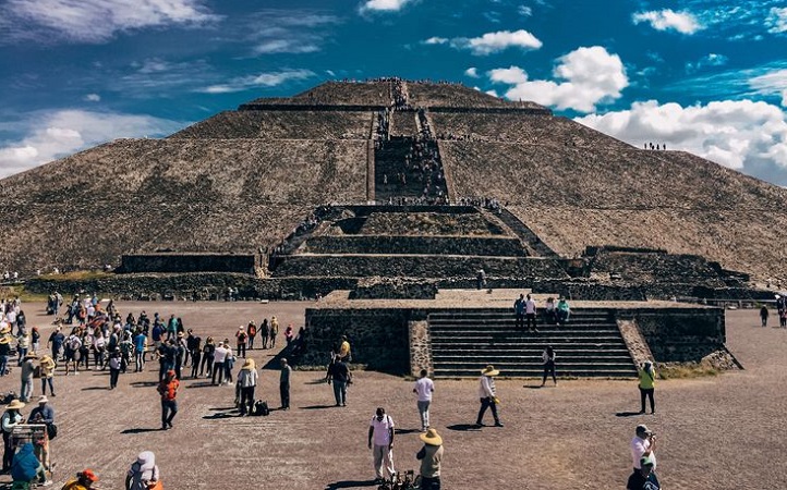 Passeio por Teotihuacán no México